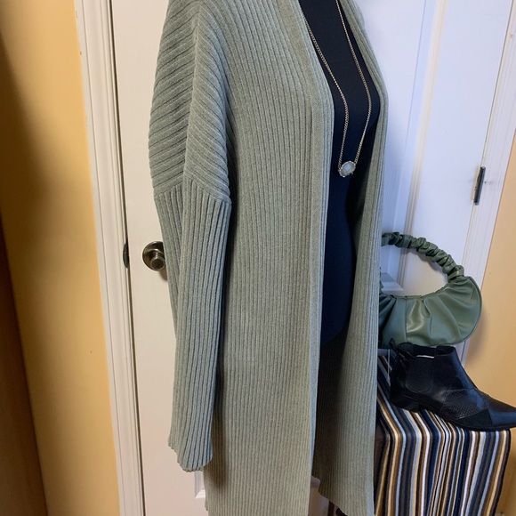 Dynamite lounge Ribbed Open Cardigan - Picture 2 of 7